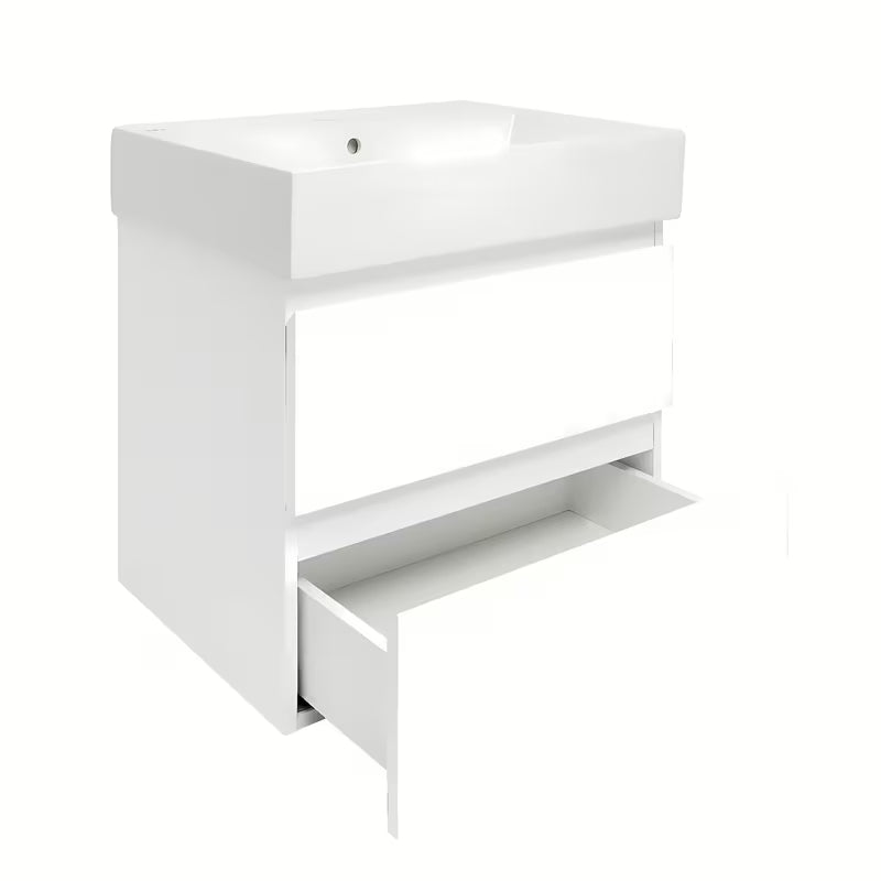 Viseća kupaonski ormarić s umivaonikom SAT B-Way 1 u bijeloj boji