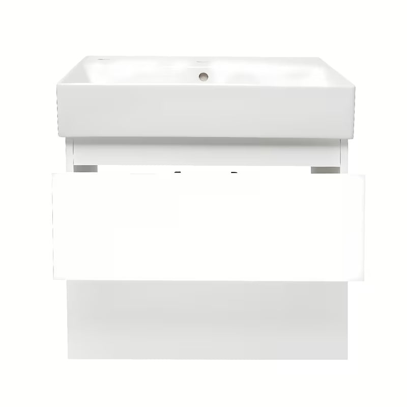 Viseća kupaonski ormarić s umivaonikom SAT B-Way 1 u bijeloj boji