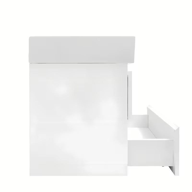 Viseća kupaonski ormarić s umivaonikom SAT B-Way 1 u bijeloj boji