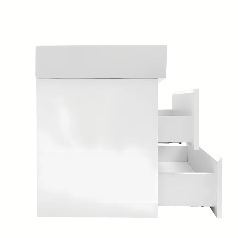 Viseća kupaonski ormarić s umivaonikom SAT B-Way 1 u bijeloj boji