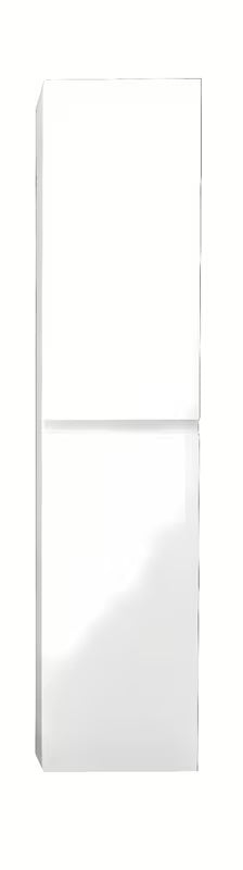 Visoka viseća kupaonski ormarić SAT B-Way 30x133x35 cm u bijeloj sjajnoj izvedbi.