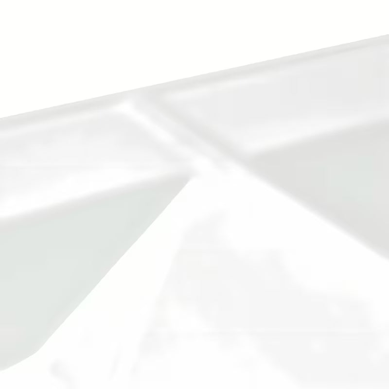 Bijeli keramički namještajni dvostruki umivaonik SAT B-Way s dva otvora pro slavinu i preljevom