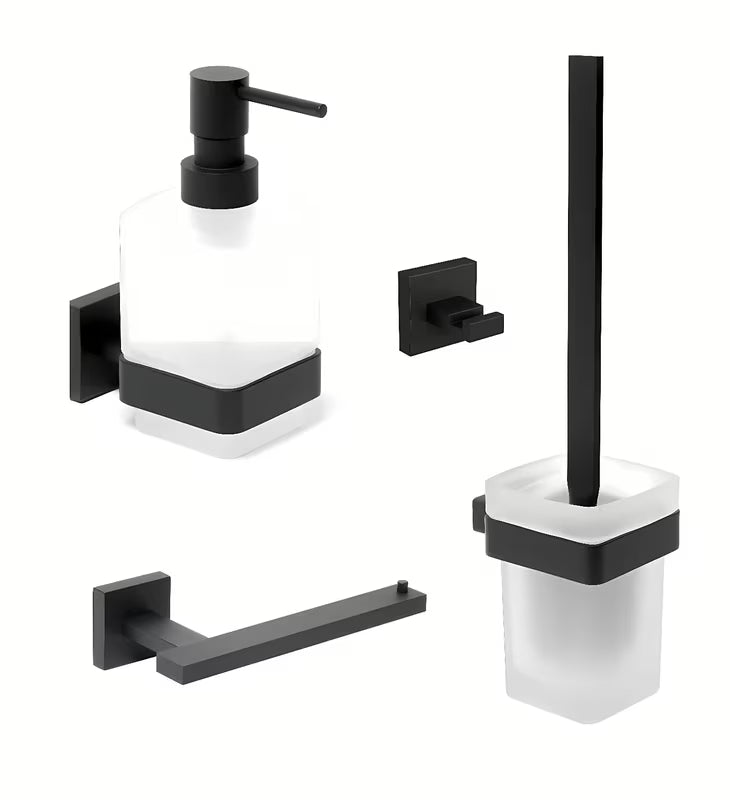 Set kupaonskih dodataka SAT B-way modernog dizajna pro usklađenu i praktičnu kupaonicu.