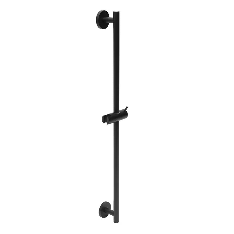 Tuš set SAT B-Way u mat crnoj boji s ručnim tušem, šipkom s podesivim klizačem i crijevom 1,5 m.