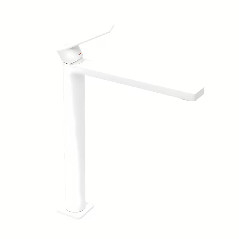 Visoka miješalica za Umivaonik SAT B-Way u bijeloj mat izvedbi bez odvoda