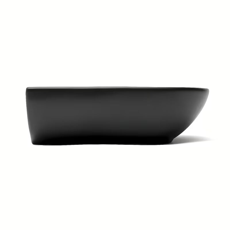 SAT Brevis viseće keramički umivaonik 50 x 38,5 cm u crnoj mat boji