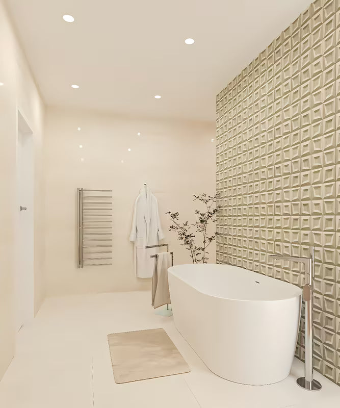 Samostojeći akrilna kada SAT Brevis 160x80 cm u bijeloj izvedbi, prikladna za zid i za ugradnju u prostor.