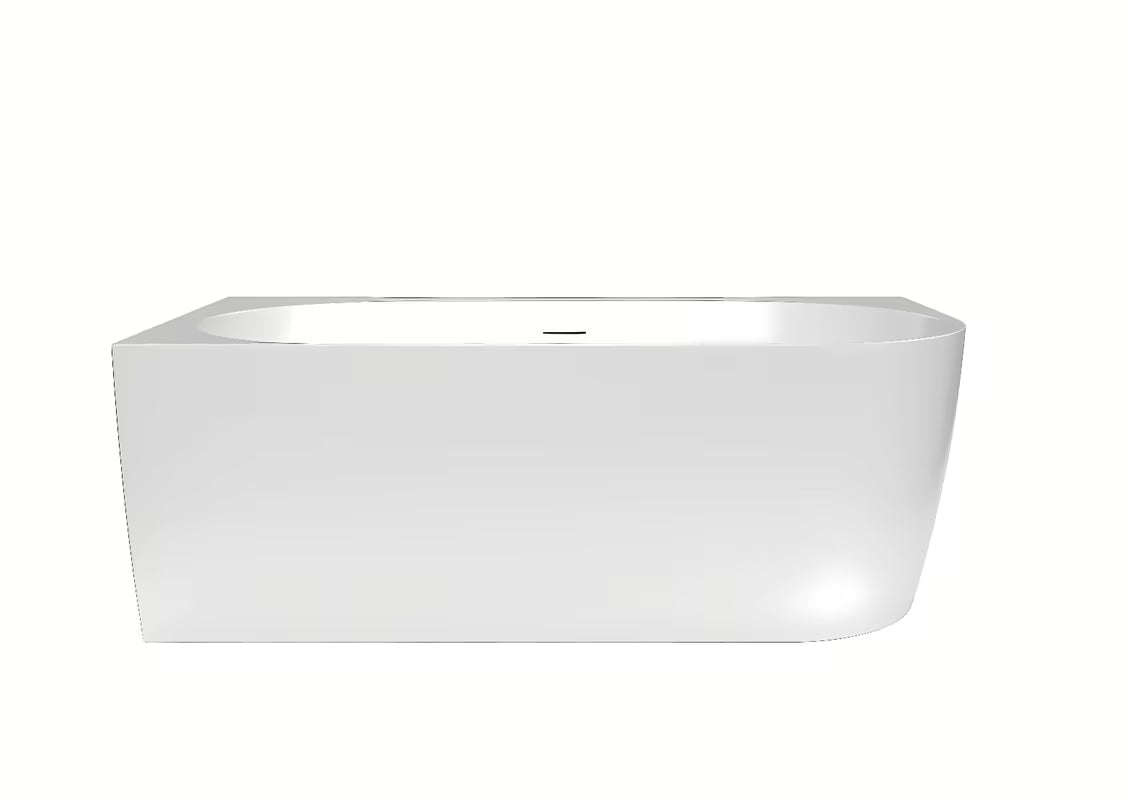 Samostojeći akrilna kada SAT Brevis u lijevoj izvedbi dimenzija 159x84 cm sa sjajnom površinom.