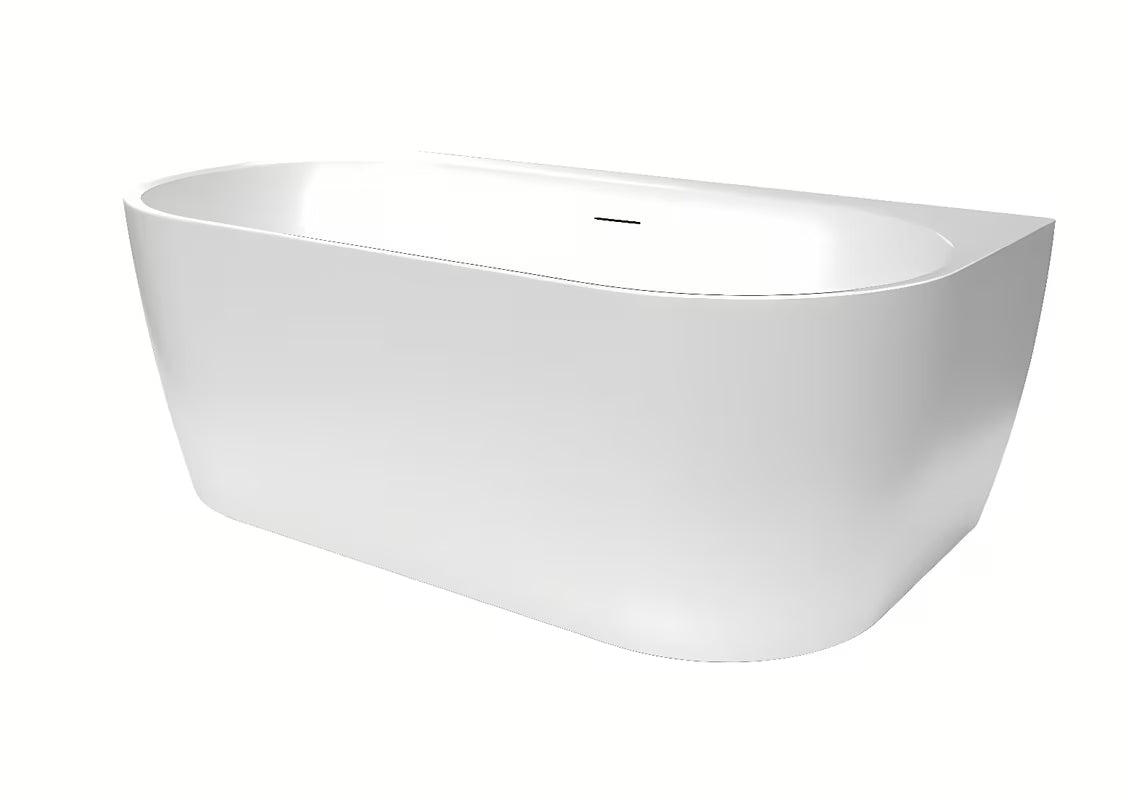 Samostojeći akrilna kada SAT Brevis za zid u bijeloj izvedbi