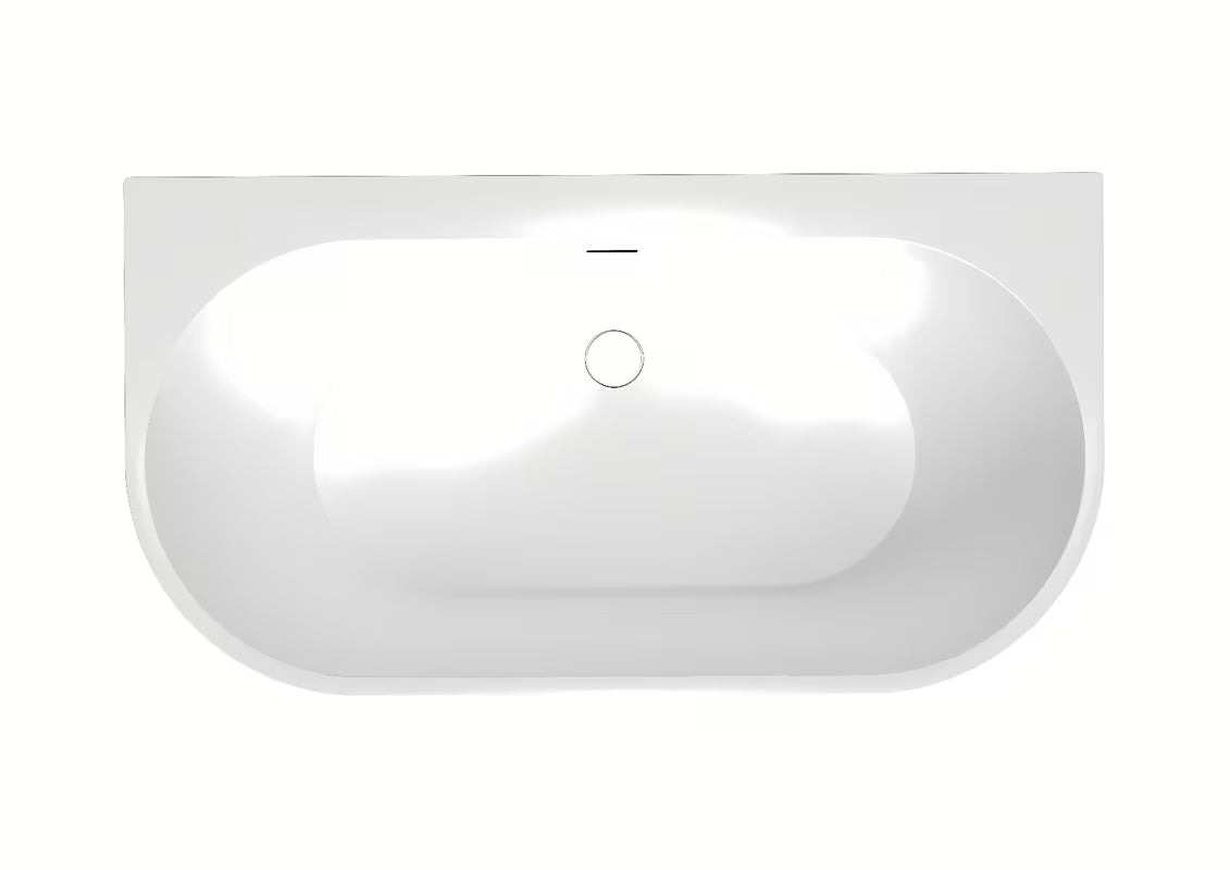 Samostojeći akrilna kada SAT Brevis za zid u bijeloj izvedbi