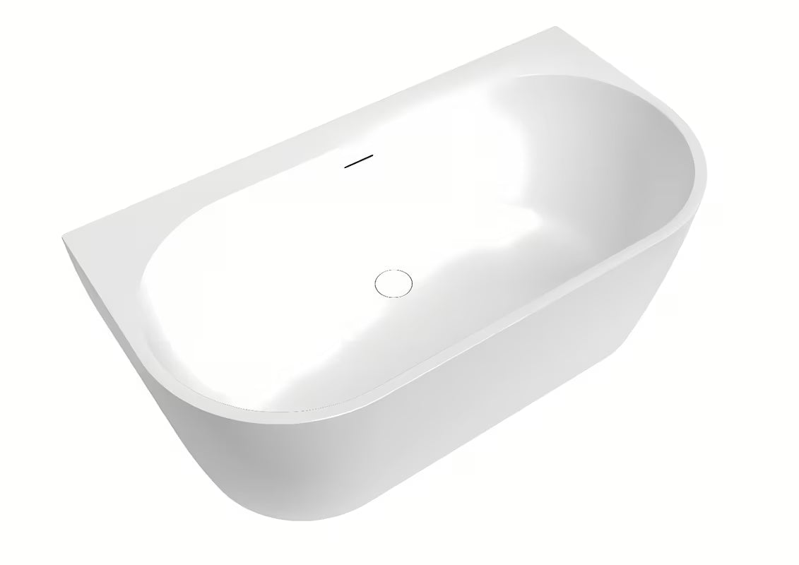 Samostojeći akrilna kada SAT Brevis za zid u bijeloj izvedbi