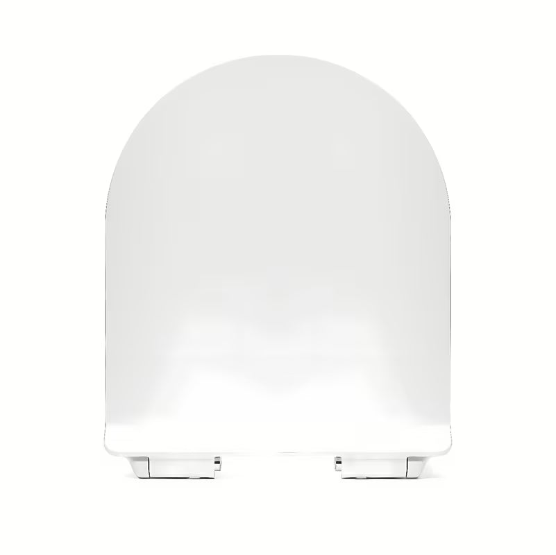 Bijelo WC daska SAT Brevis sa sustavom soft Close i metalnim šarkama sa skrivenim pričvršćenjem