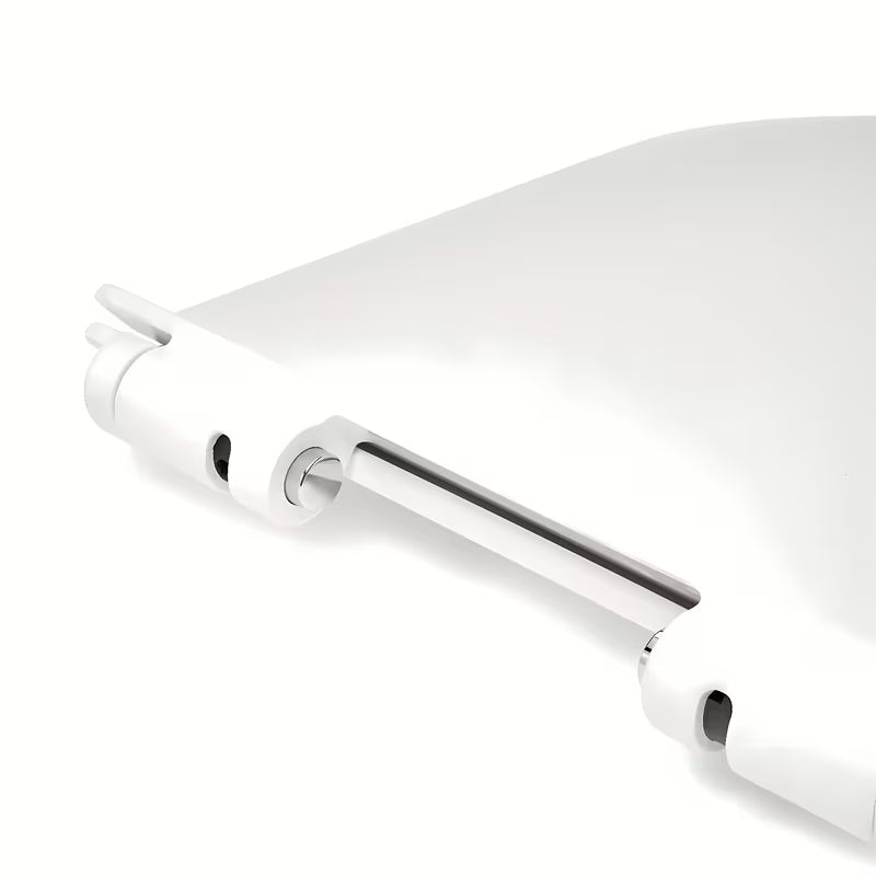 Bijelo WC daska SAT Brevis sa sustavom soft Close i metalnim šarkama sa skrivenim pričvršćenjem