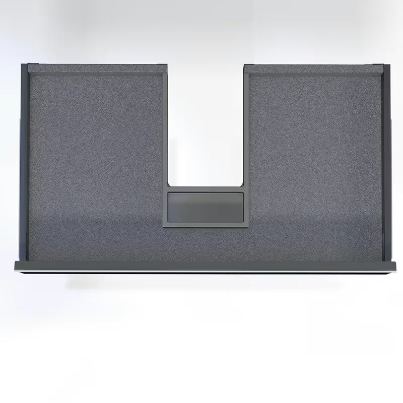 Viseća kupaonski ormarić SAT Cube Way s pokrovnom pločom u dekoru hrasta wellington 100x46x47,5 cm