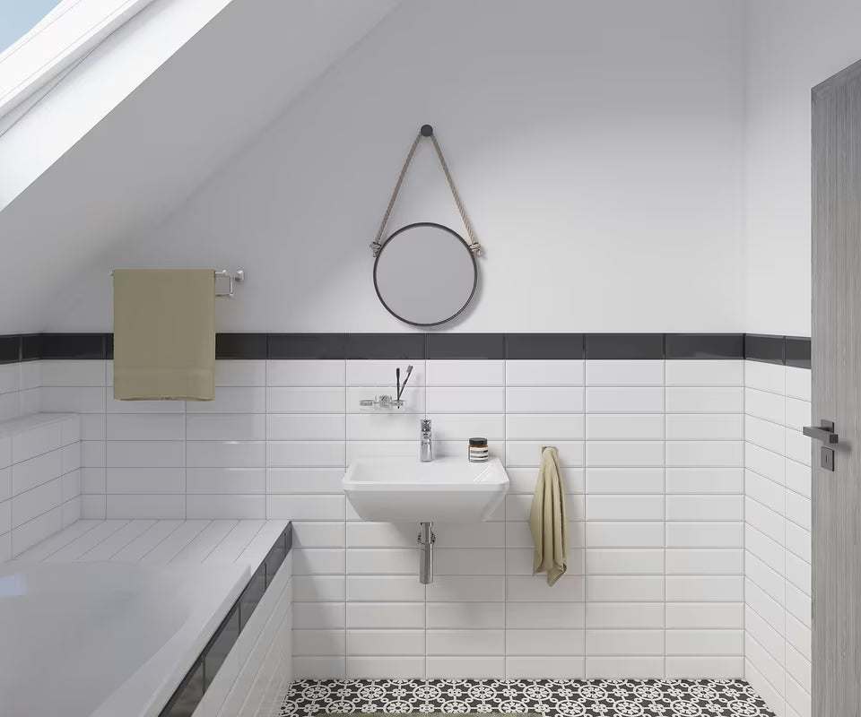 Zidna polica SAT Cube Way u izvedbi chrome za kupaonicu