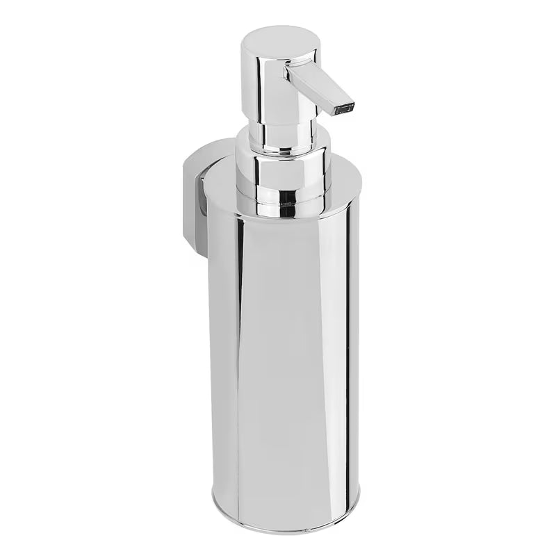 Elegantna zidni dozator sapuna SAT Cube Way u kromiranoj izvedbi