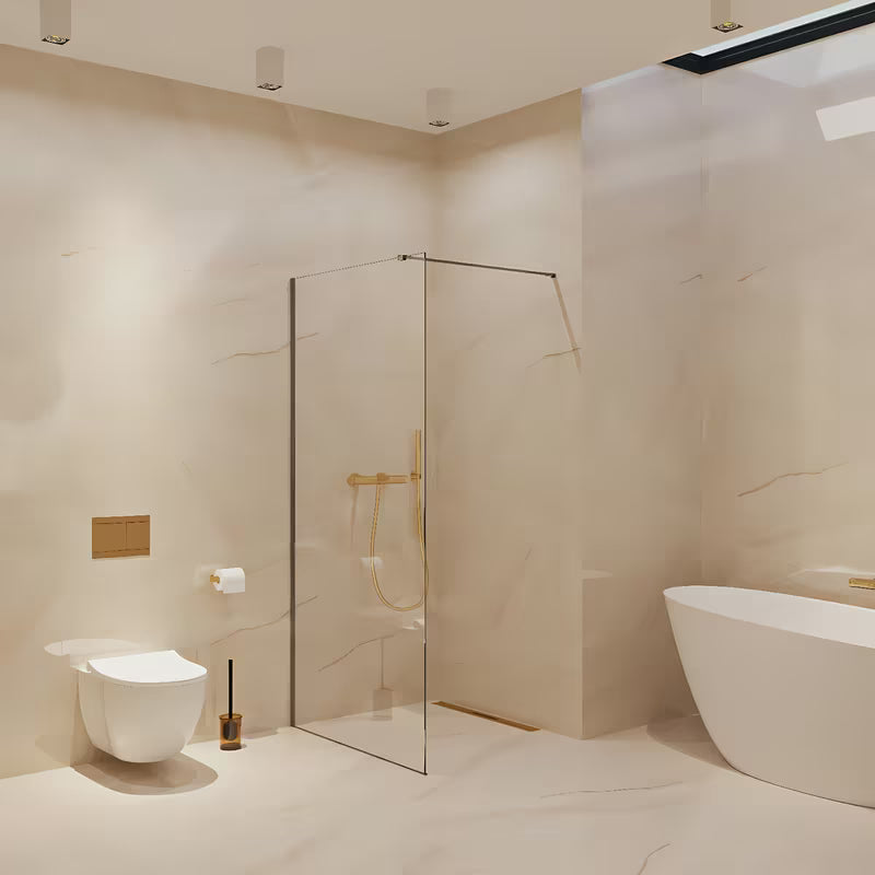 Ručni tuš SAT Dark u PVD obradi brušeno zlato s 1 funkcijom