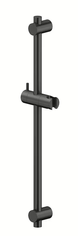 Tuš šipka SAT Dark u završnoj obradi PVD gun metal, duljina 58 cm i promjer 22 mm.