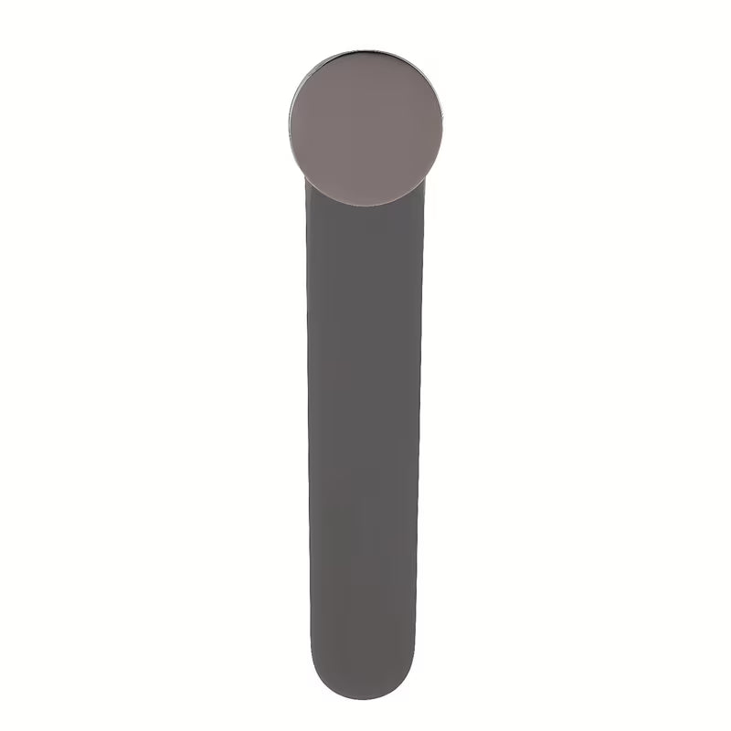 Visoka miješalica za Umivaonik SAT Dark u obradi PVD Gun Metal s ručicom bez odvoda.