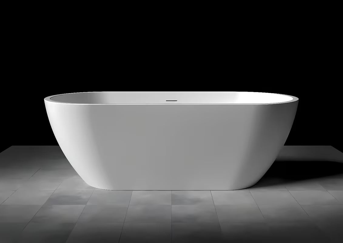 Samostojeći akrilna kada SAT Dua 170x75 cm prikladna za zid i za samostojeću ugradnju