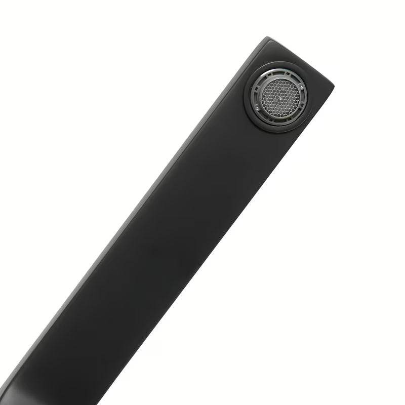 Visoka miješalica za Umivaonik SAT Evolution u mat crnoj boji bez odvoda