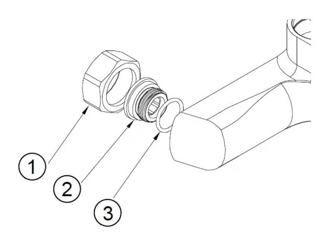Zamjenski dio SAT Feel pro miješalice pro za jednostavnu zamjenu i održavanje