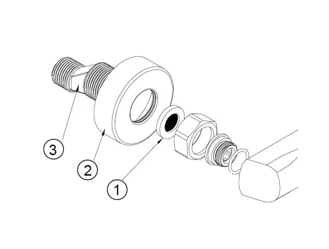 Originalni zamjenski dio SAT Feel pro ručice miješalice pro za brzi popravak i obnovu upravljanja.