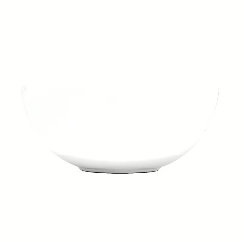 Keramički umivaonik na ploču SAT Feel 38x38 cm u sjajnoj bijeloj boji s valovitim rubom.