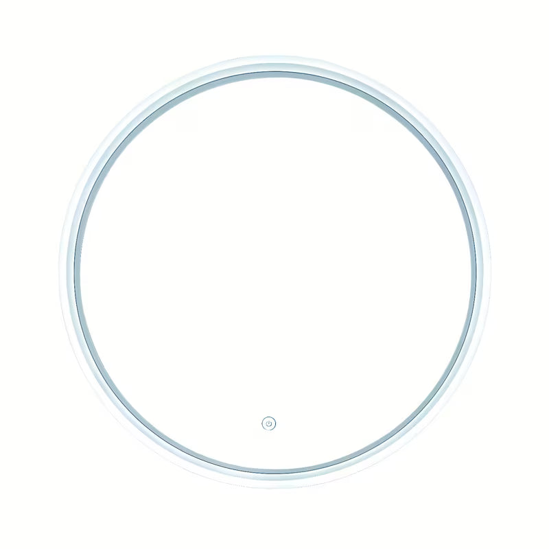 Okruglo Led ogledalo SAT Fusion 60 cm s osvijetljenim prozirnim okvirom i senzorskim upravljanjem