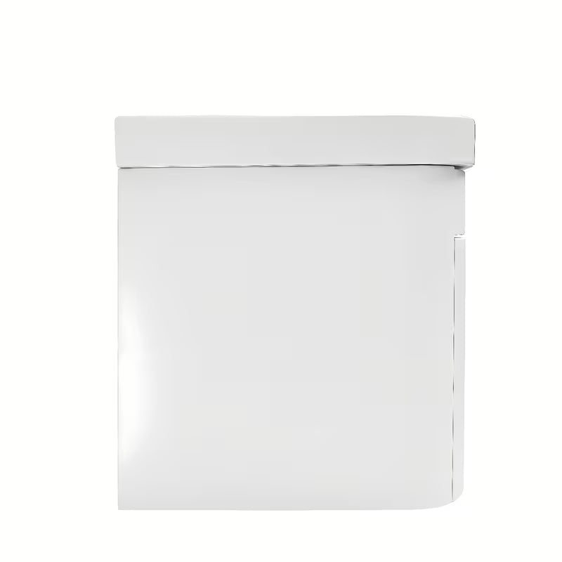 Viseća kupaonski ormarić SAT Fusion s keramičkim umivaonikom u mat bijeloj izvedbi