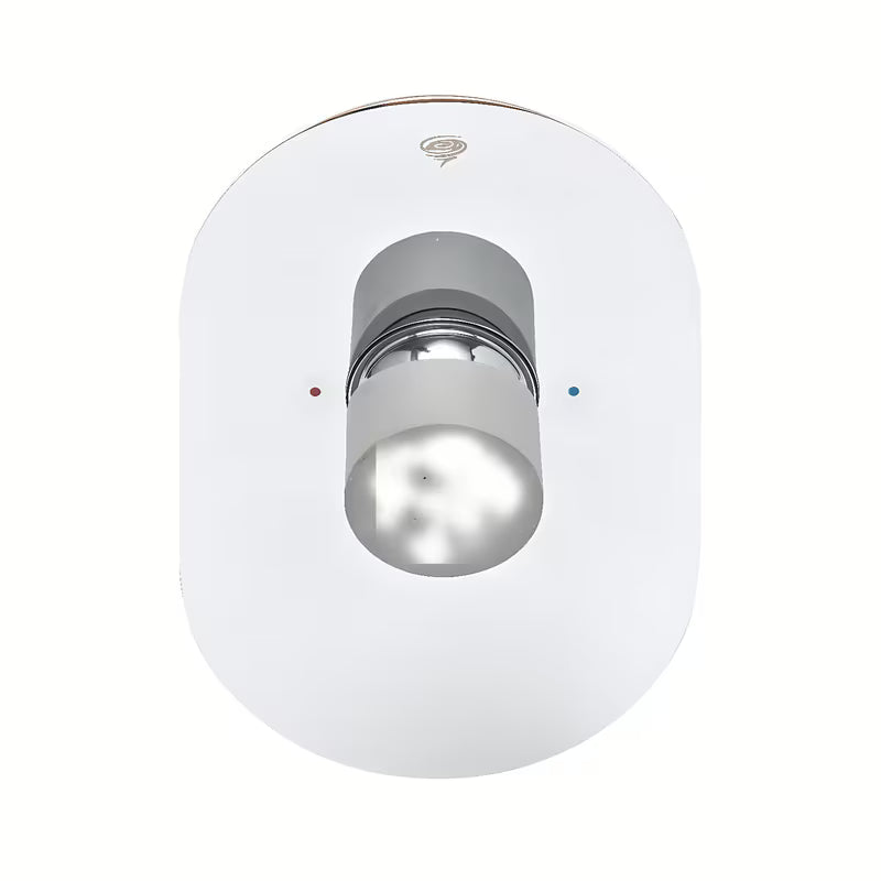 Podžbukna miješalica za tuš SAT Fusion s ručicom u betonskoj završnoj obradi