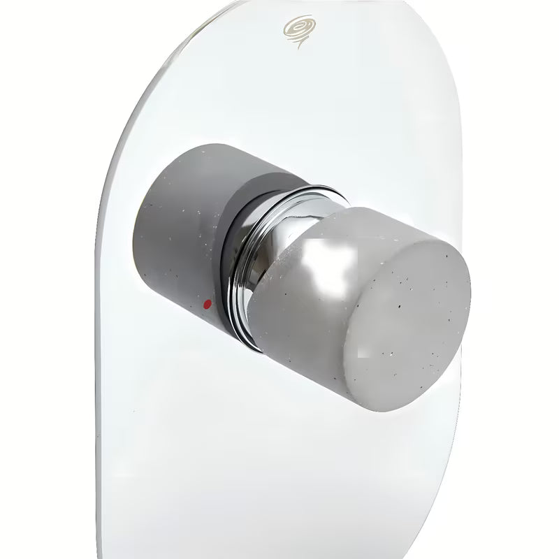 Podžbukna miješalica za tuš SAT Fusion s ručicom u betonskoj završnoj obradi