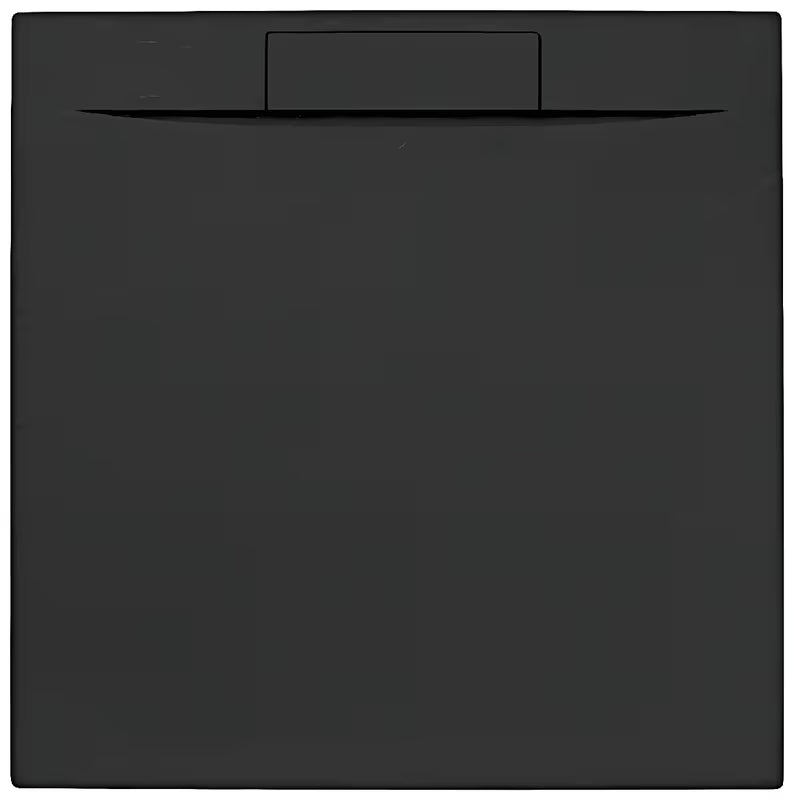 Kvadratna tuš kada SAT Fusion 90x90 cm od lijevanog mramora u boji grafito