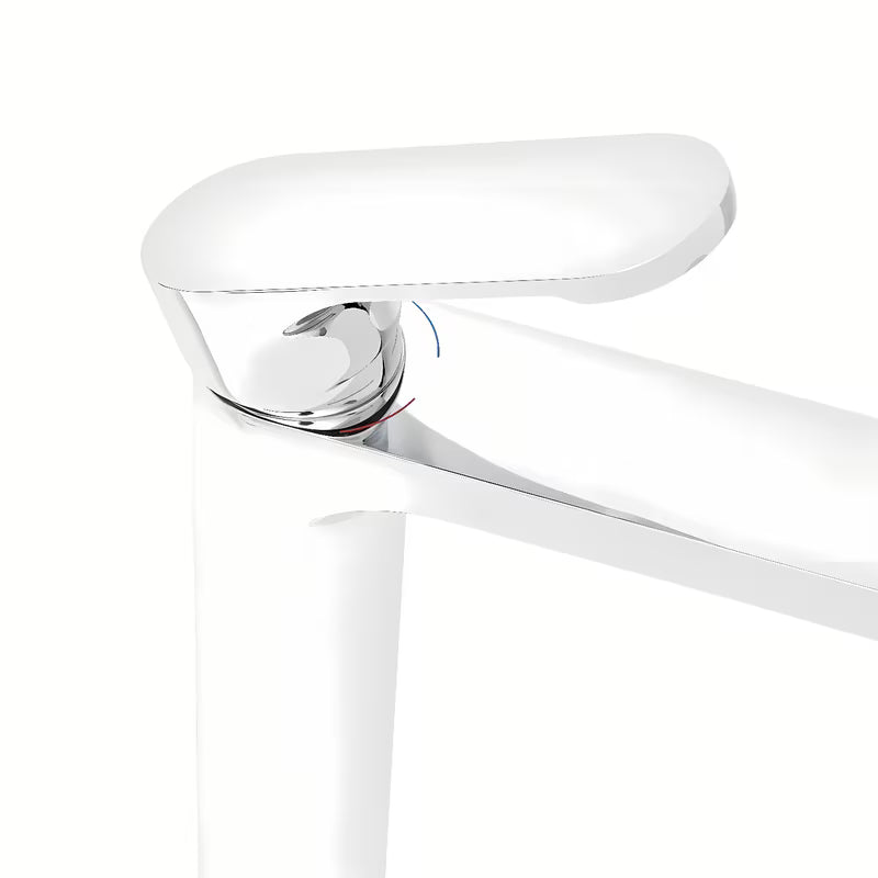 Visoka kromirana miješalica za umivaonik SAT Fusion sa štedljivim perlatorom 4,5 l/min