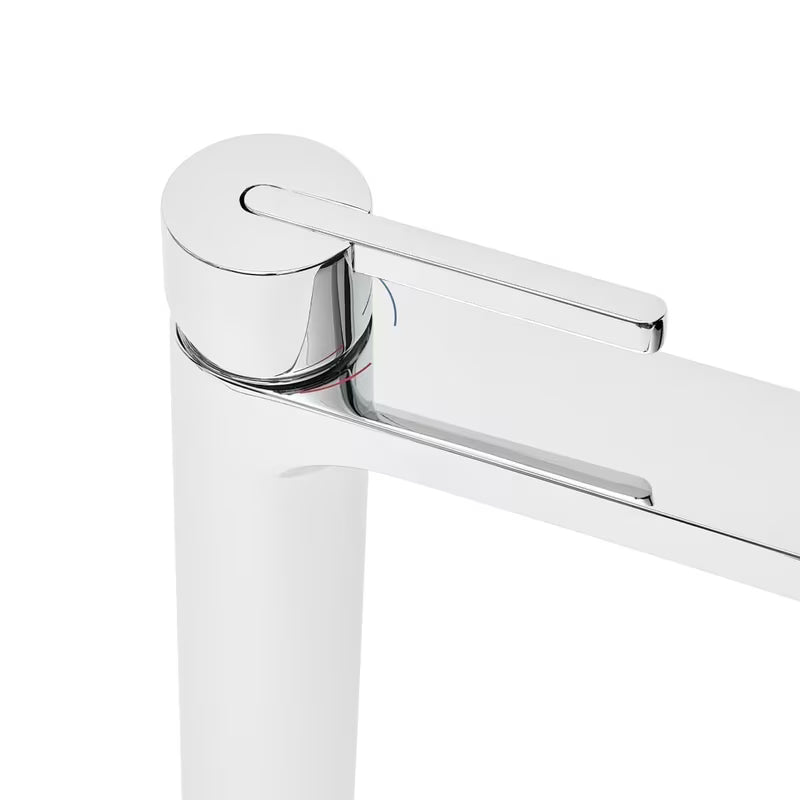 Visoka miješalica za Umivaonik SAT Fusion u krom izvedbi s ručicom