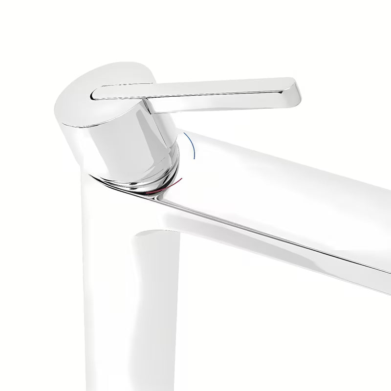 Visoka miješalica za Umivaonik SAT Fusion u krom izvedbi s ručicom