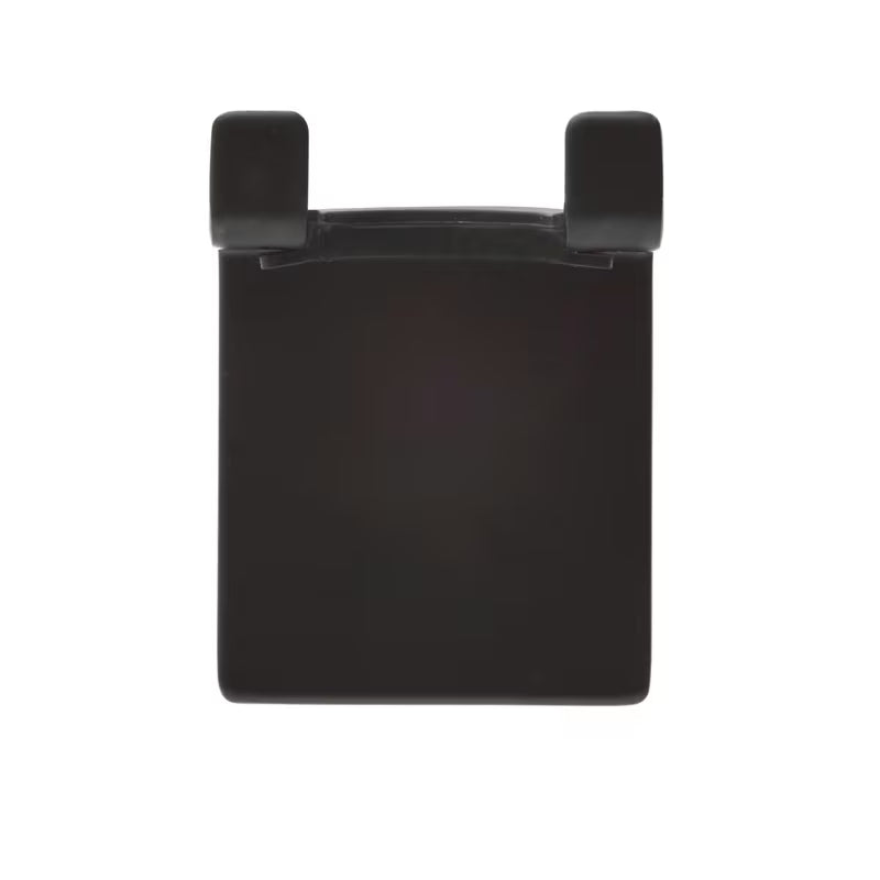 Crni kukica SAT minimalističkog dizajna pro montaža bez bušenja pomoću 3M trake