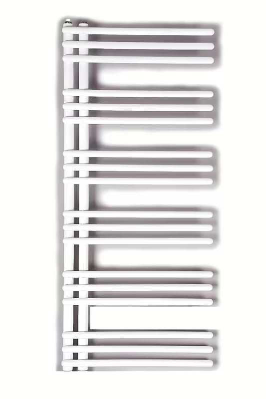 Bijeli kombinirani radijator SAT Hto 50x114 cm sa središnjim priključkom