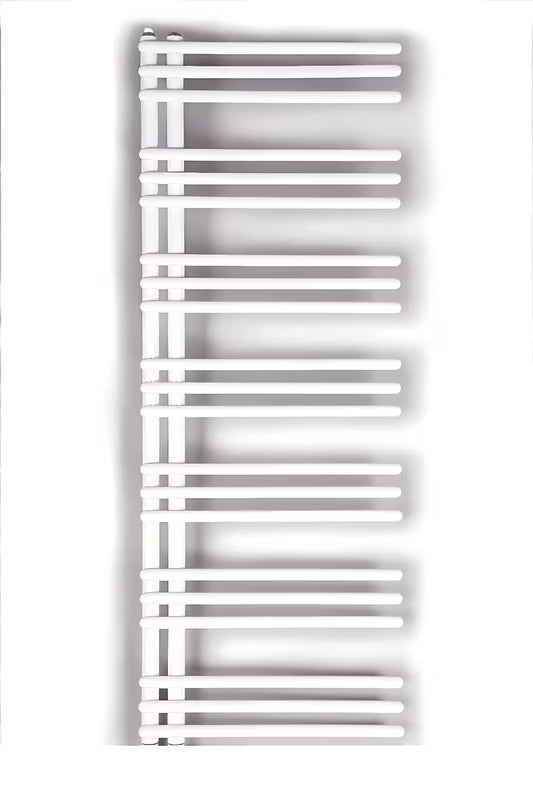 Bijeli kombinirani radijator SAT Hto 50x134 cm sa središnjim priključkom