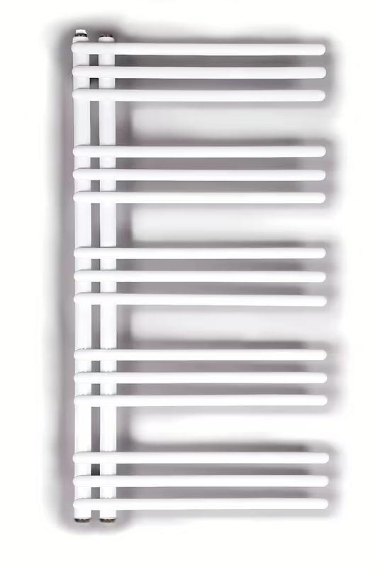 Bijeli kombinirani radijator SAT Hto 50x94 cm sa središnjim priključkom