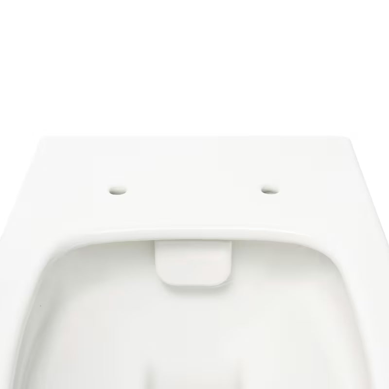 Bijeli viseća WC školjka SAT Infinitio s bezrubnim ispiranjem Rim-Ex i sjedalom sa soft Close.