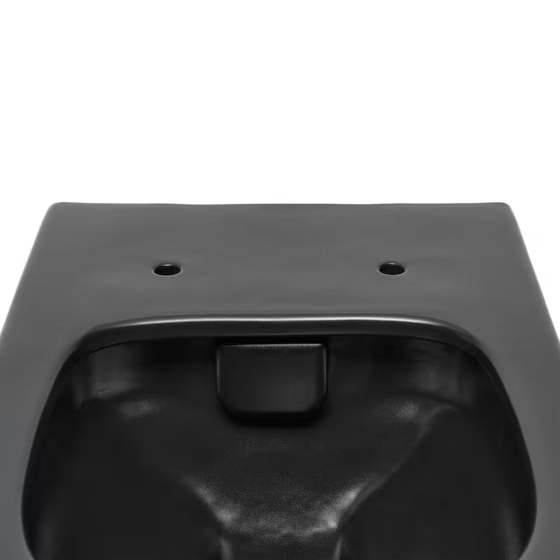 Viseća WC Školjka SAT Infinitio u crnoj mat izvedbi s bezrubnim ispiranjem Rim-Ex i sjedalom soft Close