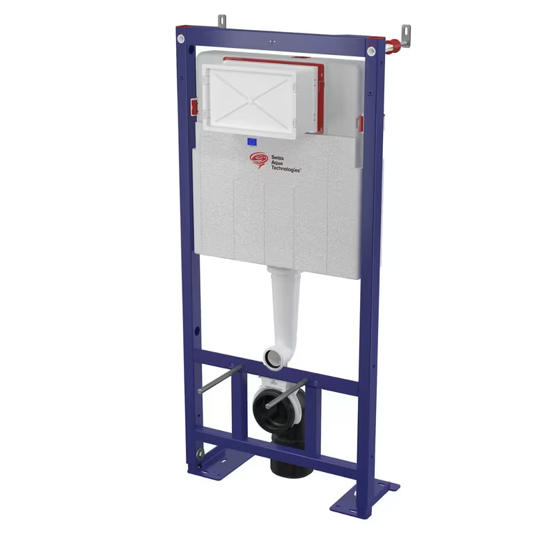 Viseći WC set SAT Infinitio s ugradbenim modulom, tipkom za ispiranje i WC daskom sa soft Close i EasyLock