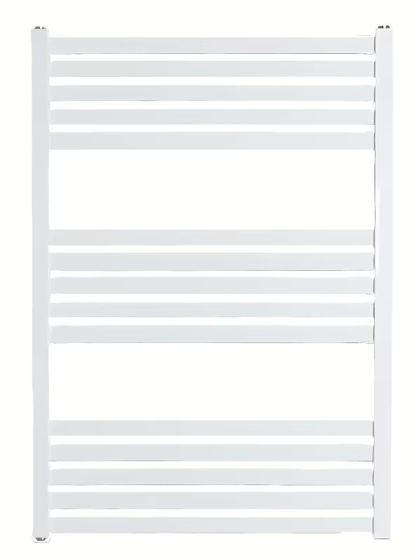 Bijeli kombinirani radijator SAT Kh dimenzija 45x80 cm s bočnim priključkom na razmak.
