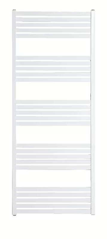 Bijeli kombinirani radijator SAT Kh 60x150 cm s bočnim priključkom na razmak.