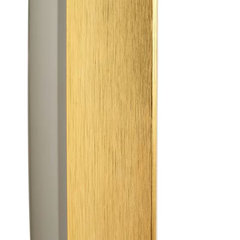 Okruglo LED ogledalo SAT u zlatnoj boji, promjera 60 cm, sa senzorom i sa zaštitom IP44.