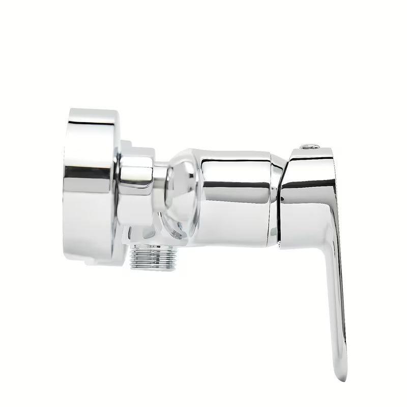 Kromirana jednoručna baterija miješalica za tuš SAT Mood pro za zidnu montažu bez tuš seta.