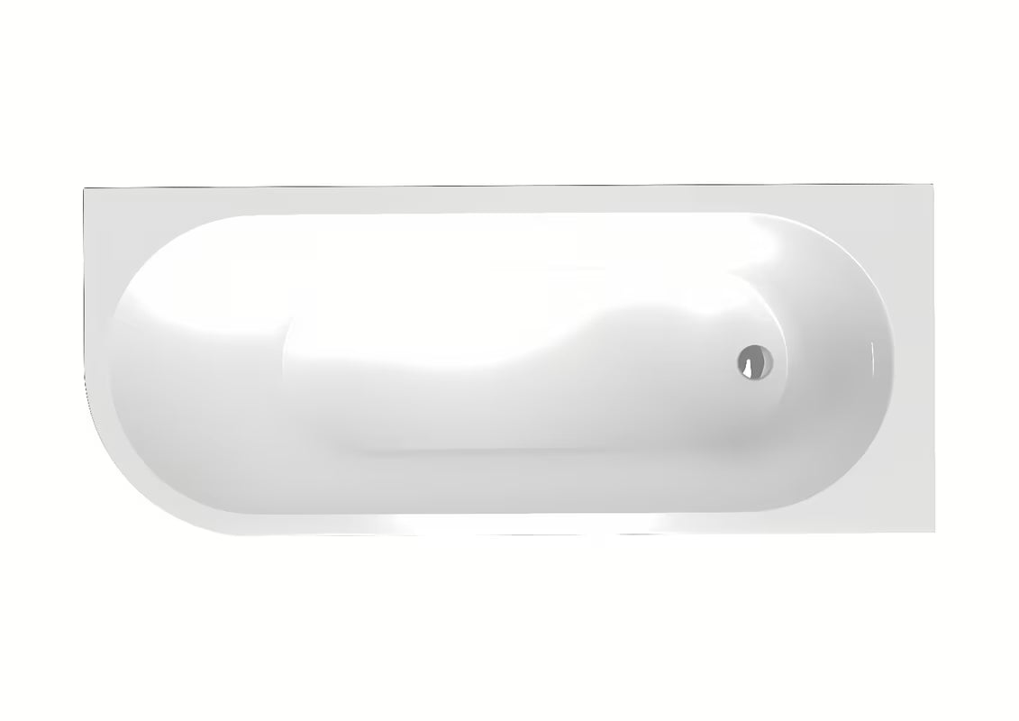 Samostojeći kutna kada SAT Mood u desnoj izvedbi od akrila 170x70 cm.