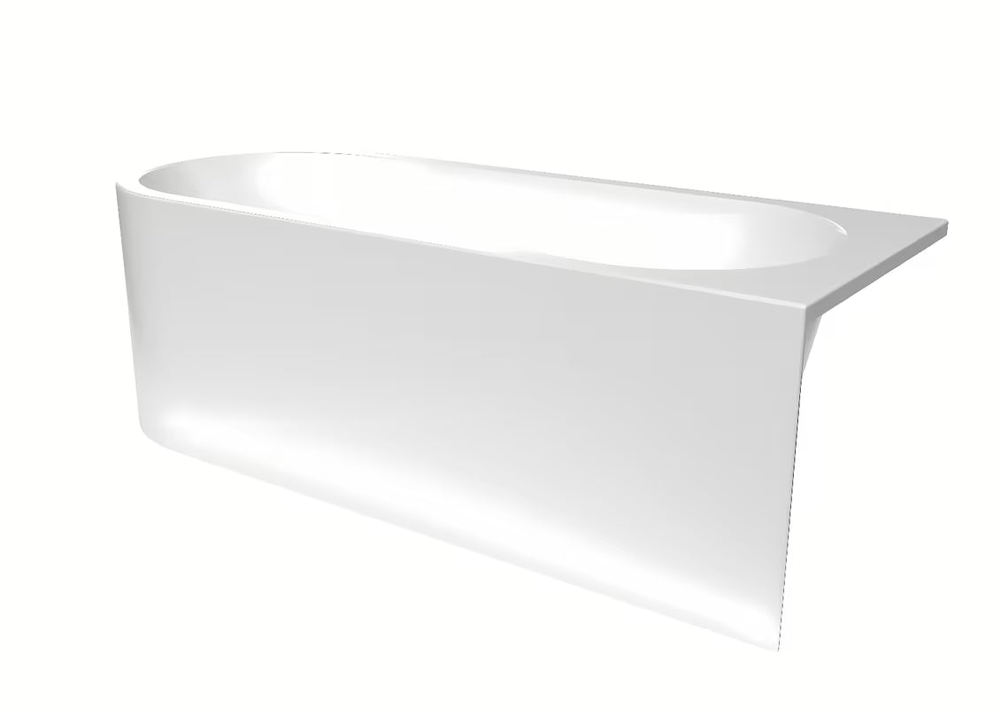 Samostojeći kutna kada SAT Mood u desnoj izvedbi od akrila 170x70 cm.