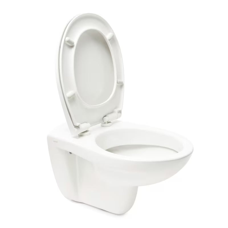 Viseći WC set vitra Normus s modulom pro za predzidnu montažu, vodokotlićem SAT i sjedalom soft Close.